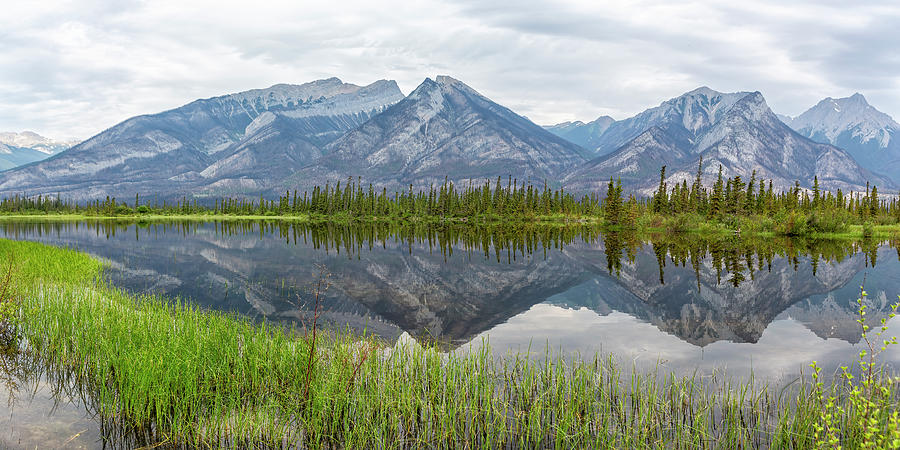 Beautiful  Reflections on Leaving Jasper Photograph by Belinda Greb