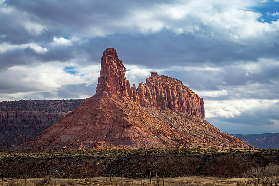 Beautiful Sandstone Fins of Utah Photograph by Andy Konieczny