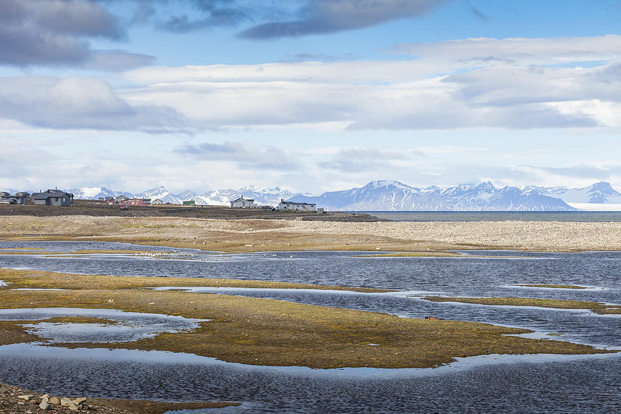Beautiful scenic view in Svalbard, Norway. Photograph by Mariusz_prusaczyk