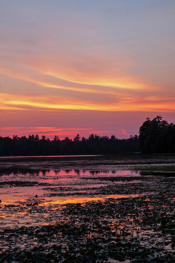 Beautiful Skies at Muskellunge Lake Photograph by Matthew Kirsch - Fine ...