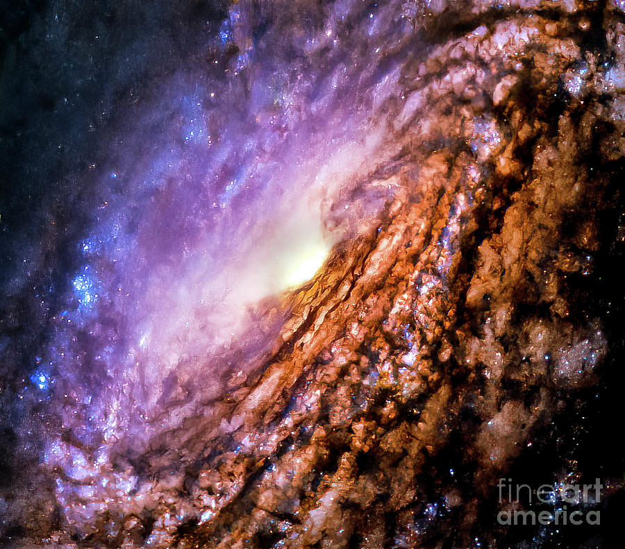 Beautiful Spiral Galaxy NGC 5033 Photograph by M G Whittingham