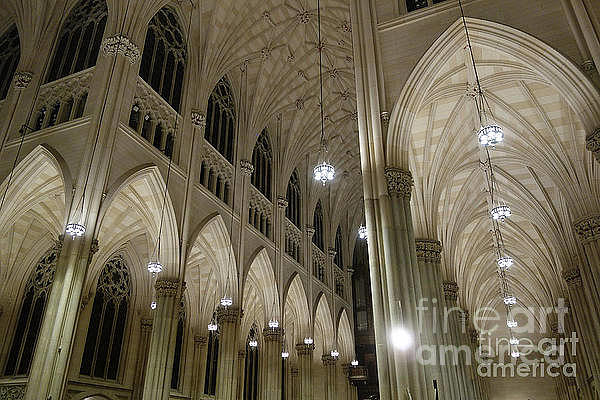 Beautiful St. Patricks Cathedral of New York City Photograph by Wilko van de Kamp Fine Photo Art