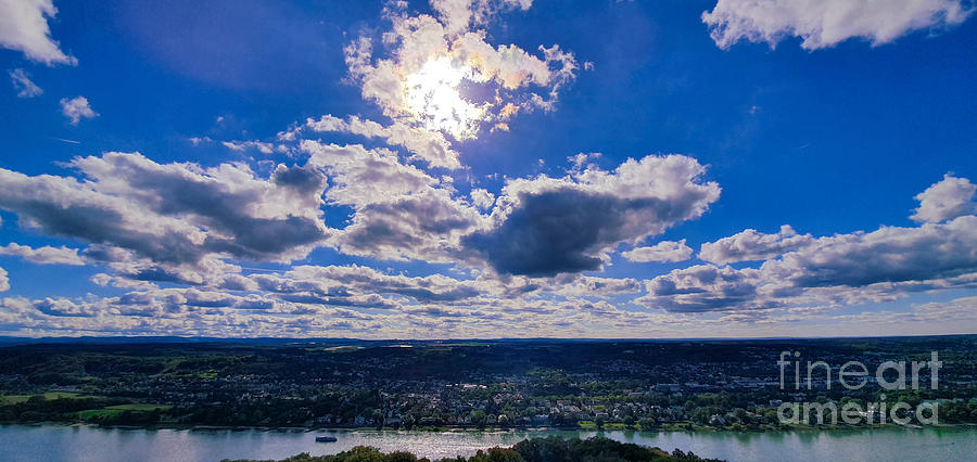 Beautiful sunny day in the Rheine Valley Photograph by Mendelex Photography