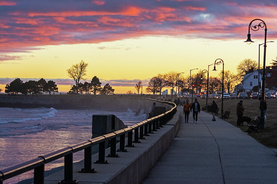 Beautiful Sunset on the Lynn Waterfront Lynn Massachusetts Photograph by Toby McGuire Beautiful Sunset on the Lynn Waterfront Lynn Massachusetts Photograph by Toby McGuire