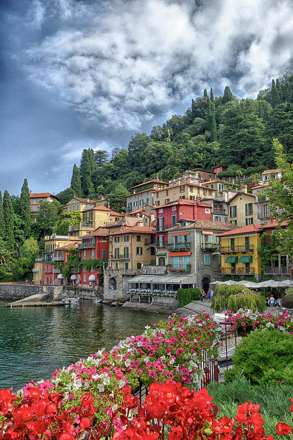 Beautiful Varenna Italy Portrait Photograph by Chris Mangum - Fine Art ...