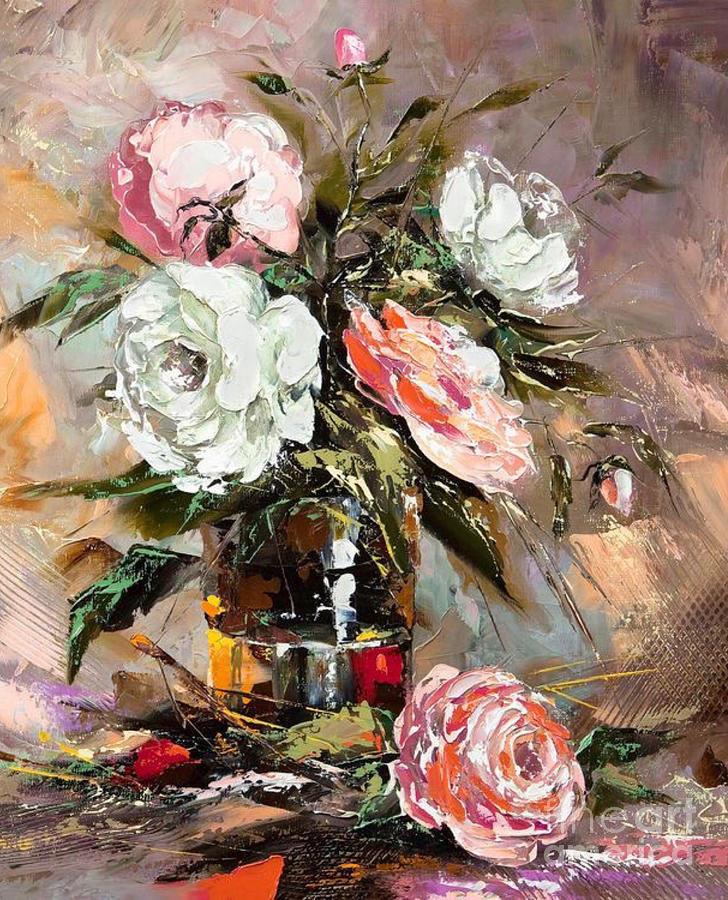 Beautiful Vase Painting by Nehemiah Art - Fine Art America