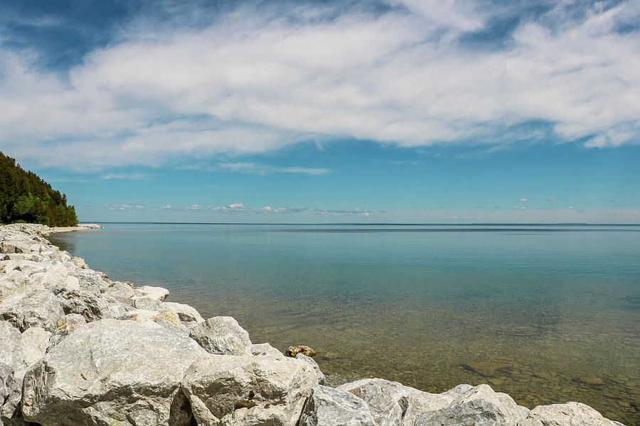 Beautiful View of Lake Huron 2 Photograph by Dawn Richards