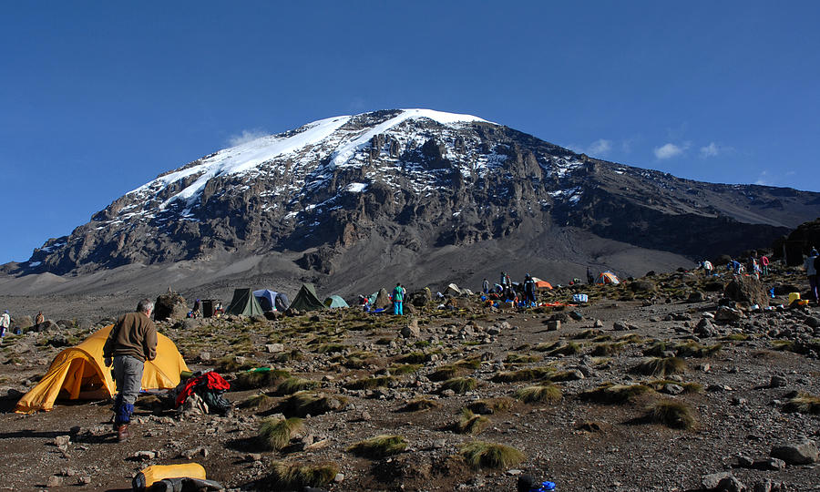 Beautiful view of the Kilimanjaro with snow on top Photograph by ApuuliWorld
