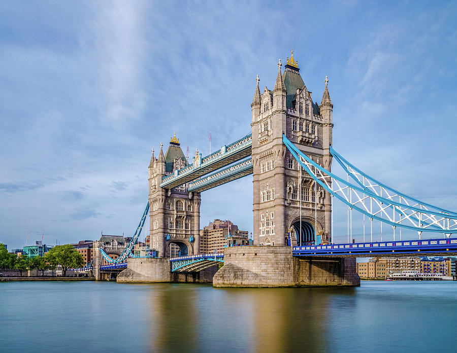 Beautiful view of Tower Bridge in London United Kingdom UK Photograph ...