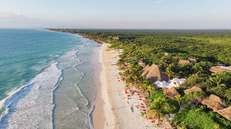 sunrise beach tulum