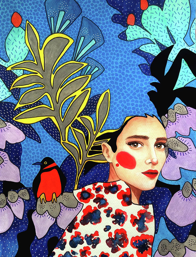 Beautiful Woman Digital Art by Hulya Ozdemir - Pixels