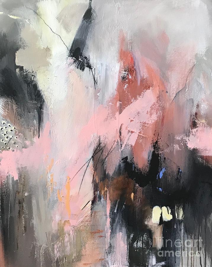Abstract Painting - Beauty For Ashes by Cher Devereaux