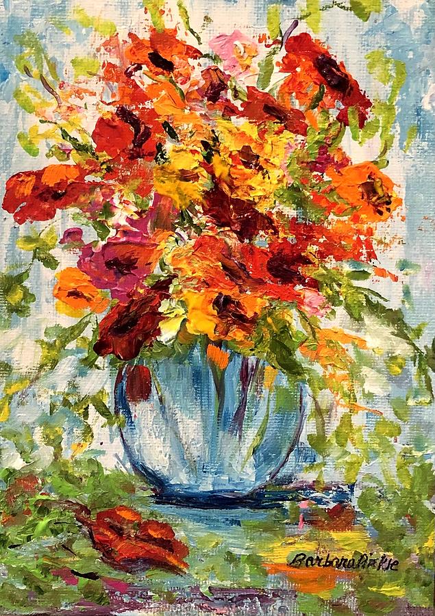 Beauty in Bloom Painting by Barbara Pirkle