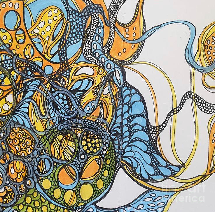 Beauty in Complexity Drawing by Lisa Raad Fine Art America