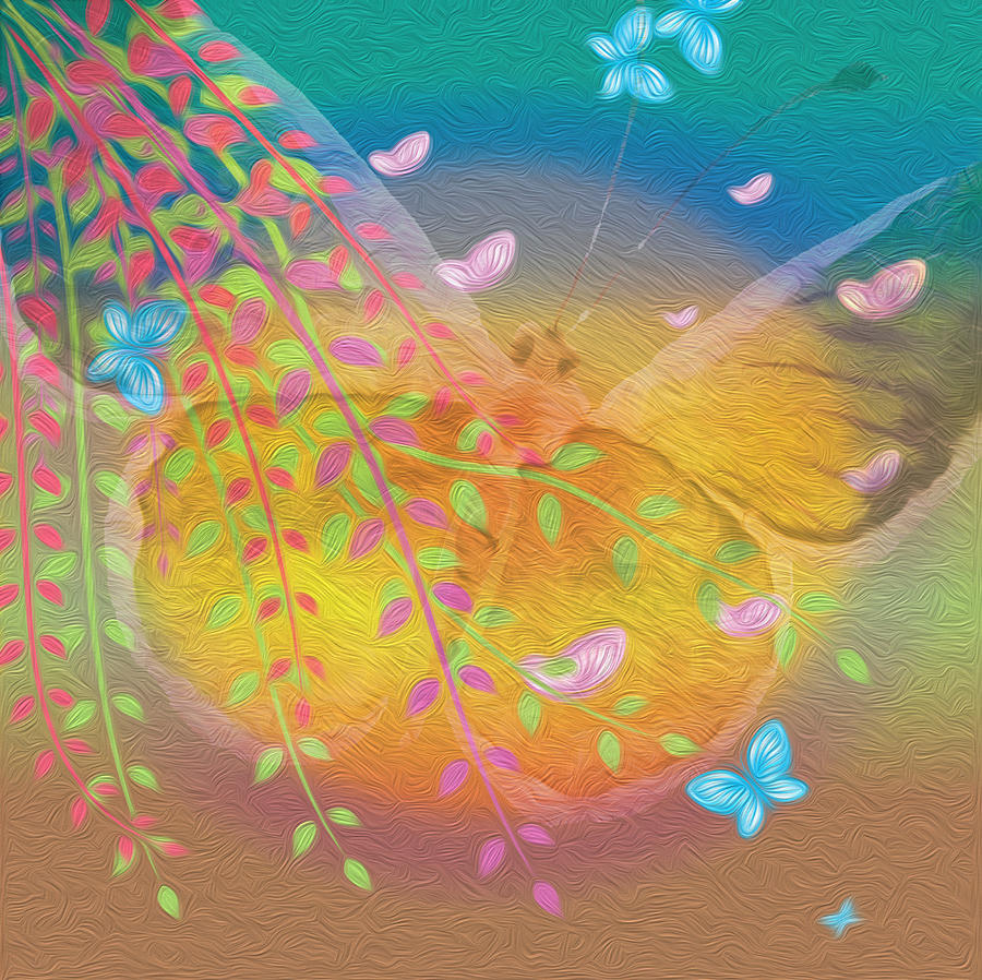 Beauty In Flight - Butterflies Digital Art by Mary Poliquin - Policain Creations