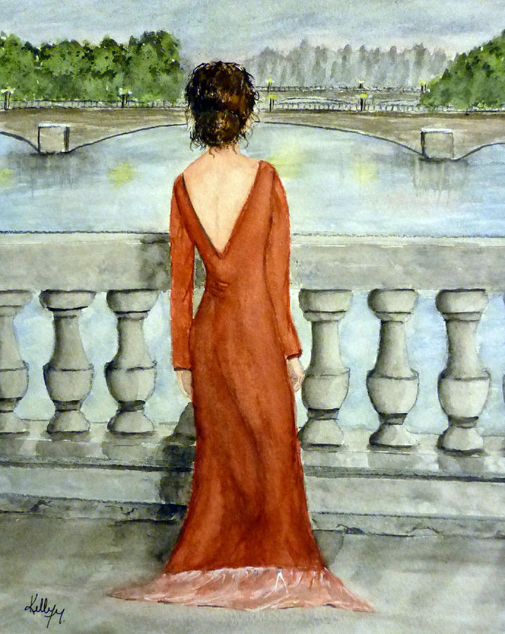 Beauty In Paris Painting by Kelly Mills
