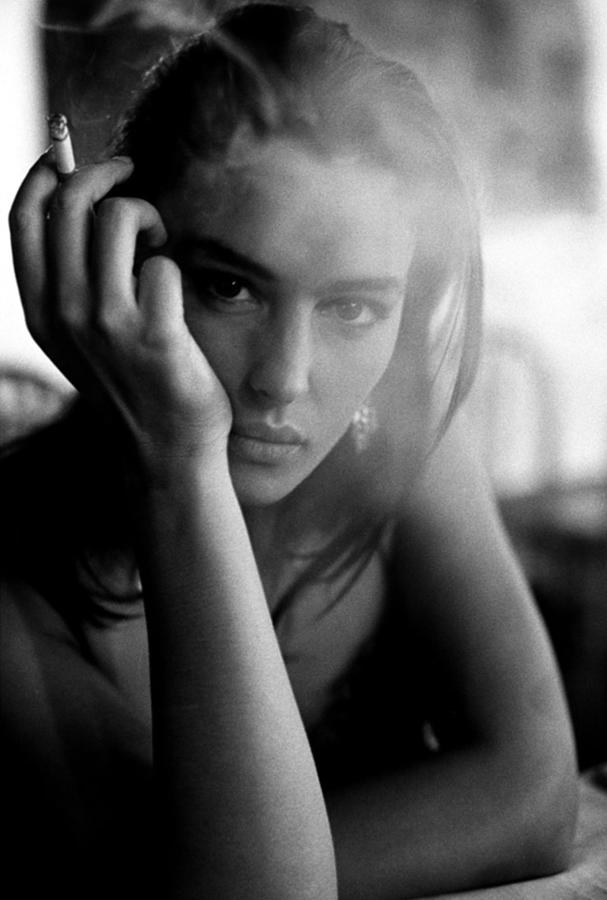 Beauty Monica Bellucci by Peter Lindbergh Digital Art by Myronchuk Lidia