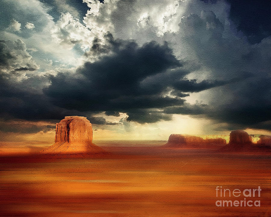 Beauty of a Storm Digital Art by Edmund Nagele FRPS