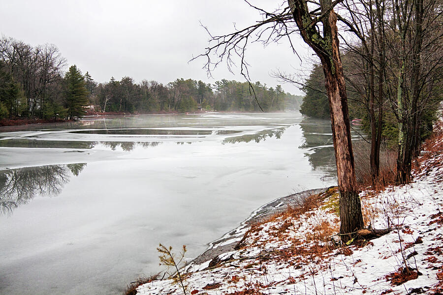Beauty of December by Muskoka Lakes Photograph by Tatiana Travelways