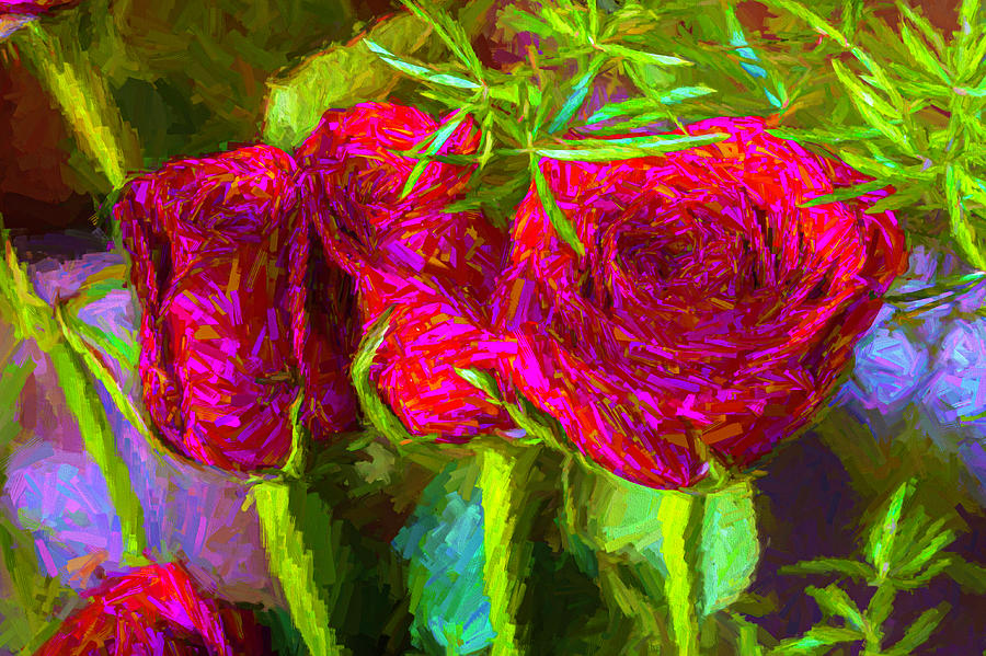 Beauty Of Roses Digital Art