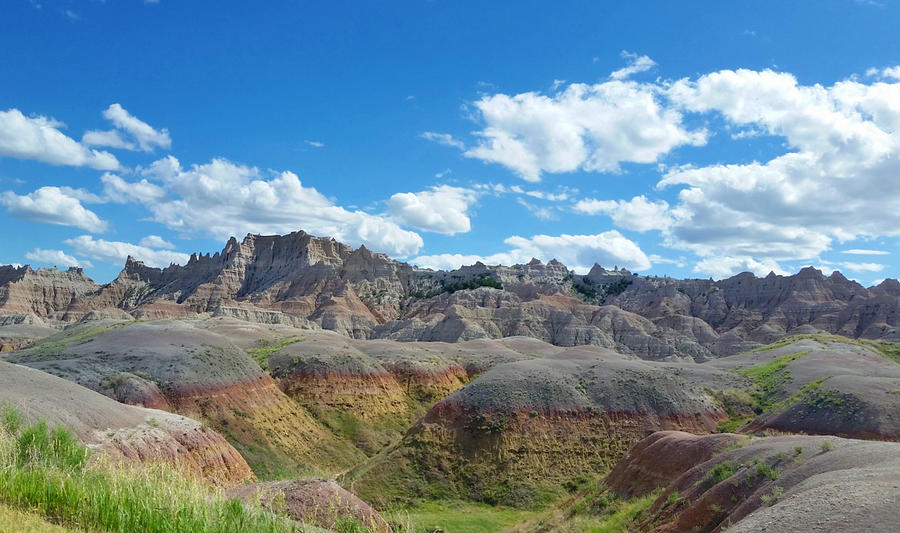 Beauty of the Badlands  Photograph by Ally White