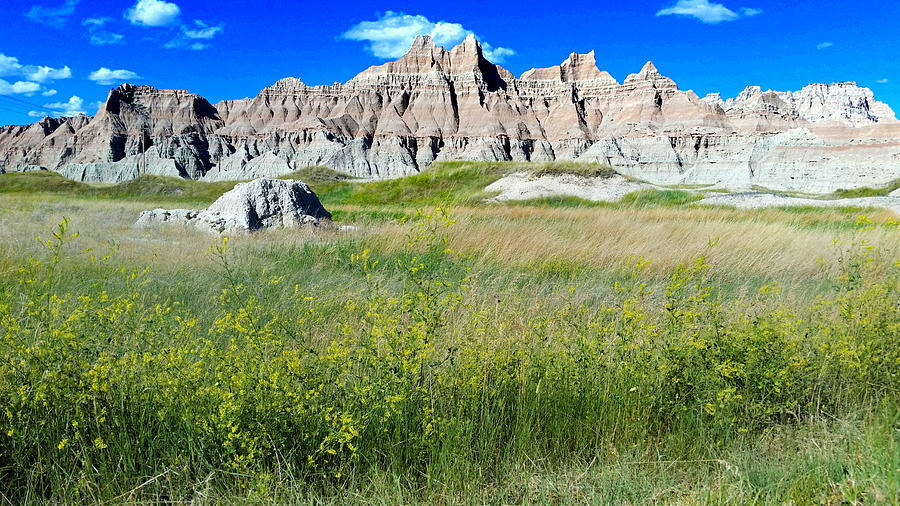 Beauty of the Badlands National Park  Photograph by Ally White