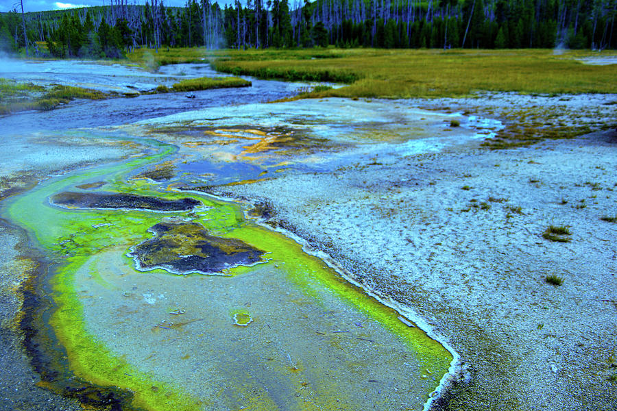 Landscape Photograph - beauty of Yellowstone by Jeff Swan