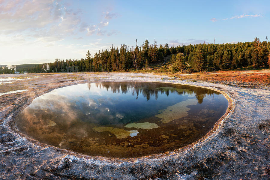 Beauty Pool - Yellowstone Photograph by Alex Mironyuk