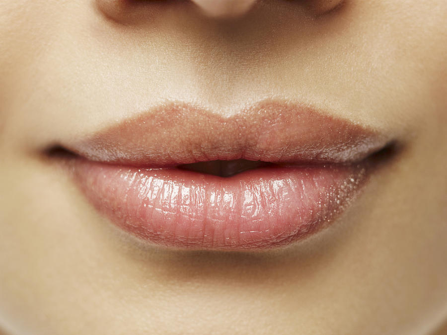 beauty Shot Lips  Photograph by Jonathan Storey