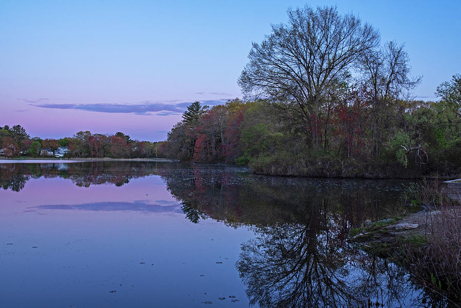 Beaver Pond Sunrise Billerica Massachusetts Photograph by Toby McGuire