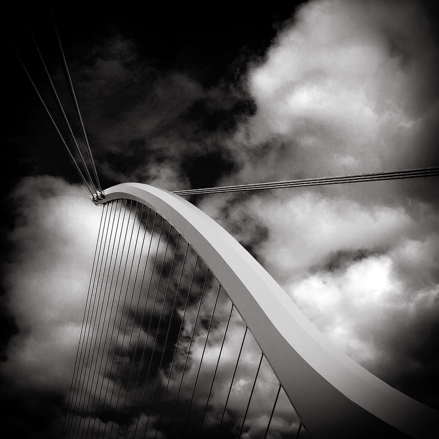 Beckett Bridge Suspension Photograph by Sublime Ireland