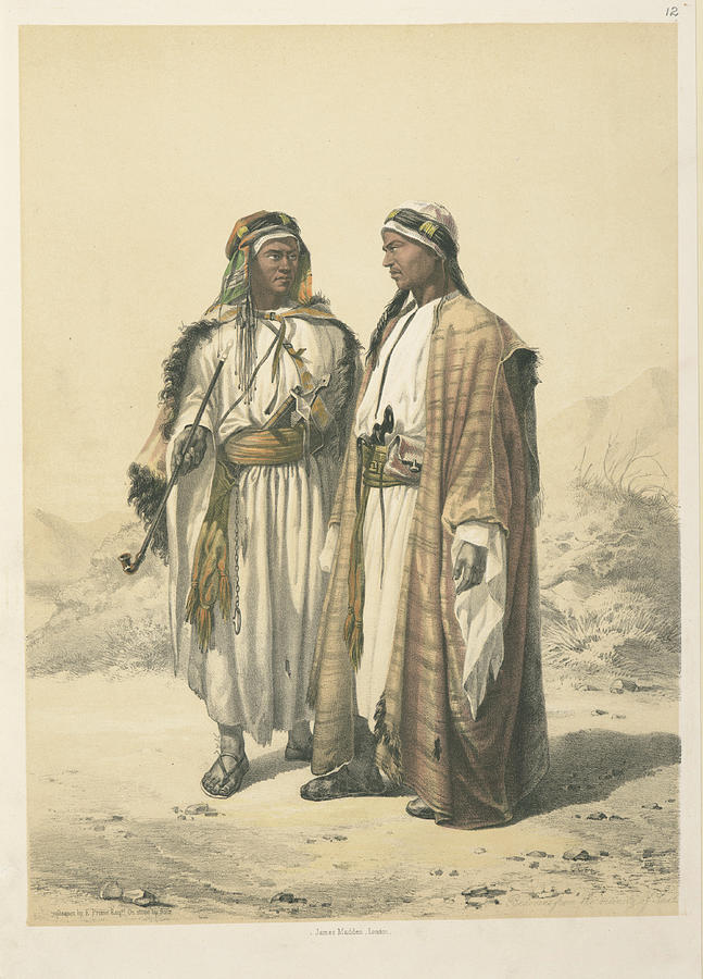 Bedouins From The Vicinity Of Suez Painting