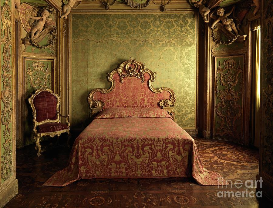 Bedroom From The Sagredo Palace Photograph