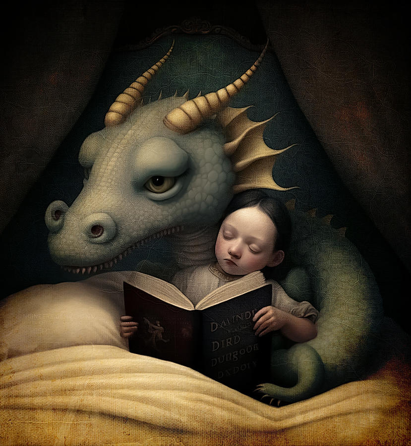 Bedtime Digital Art by Alisa Williams