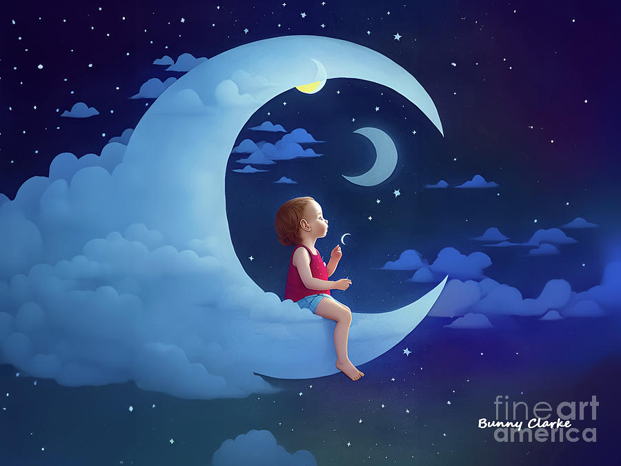 Bedtime Stories Digital Art by Bunny Clarke