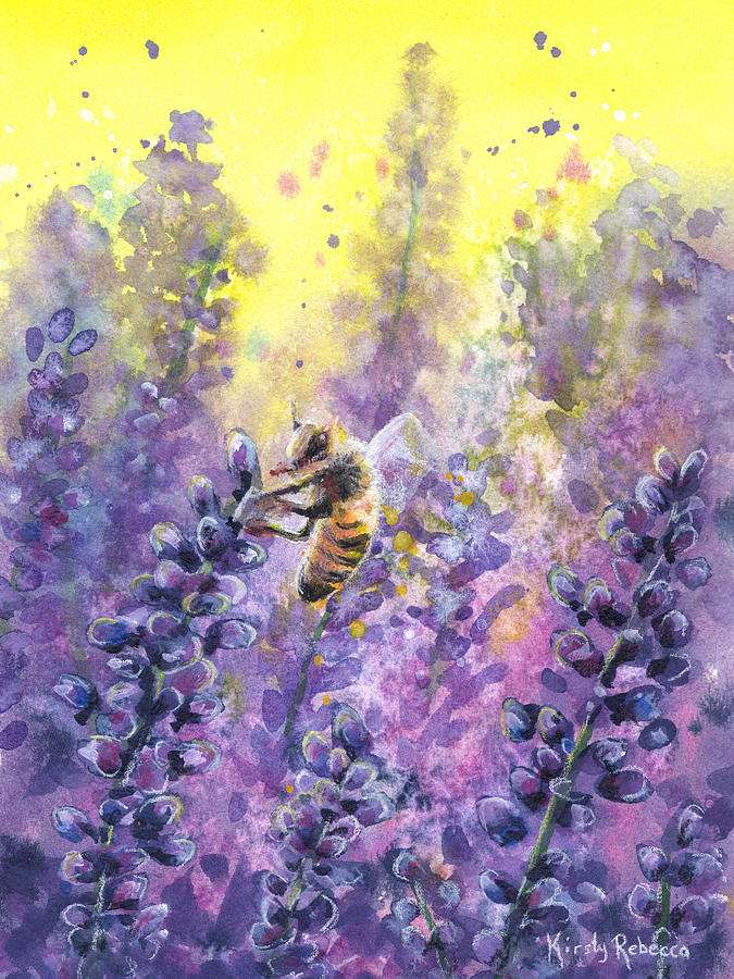 Honey Painting by Kirsty Rebecca