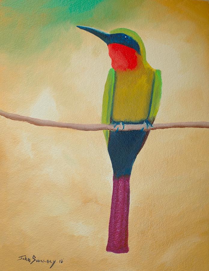 Bee Eater Painting by John Sweeney