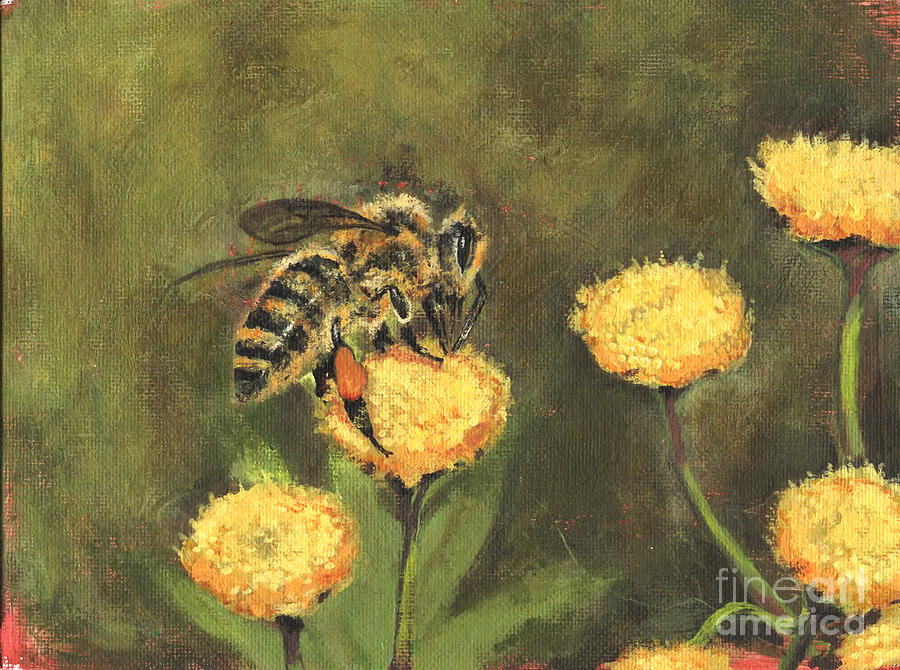Bee Painting by Mark Blome