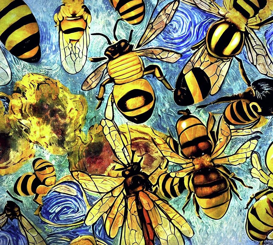 Bee Ready Digital Art by Ally White