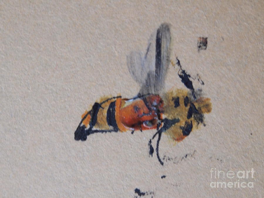 Bee Real Painting by Nancy Kane Chapman