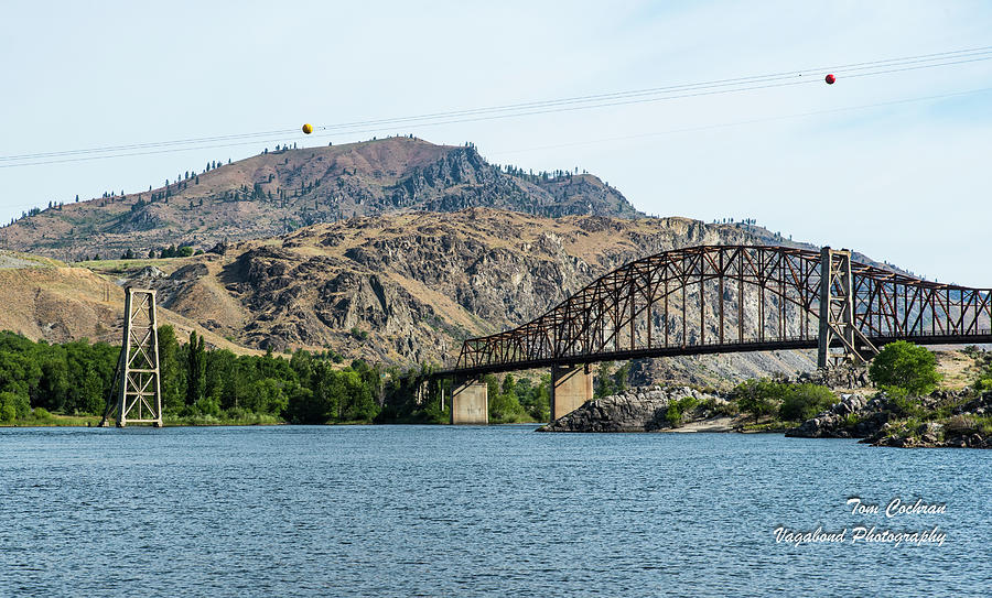 Beebe Bridges over the Columbia Photograph by Tom Cochran