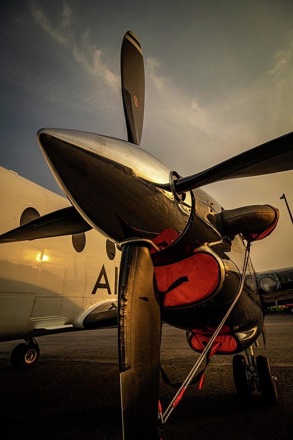 Beech 1900D Engine Close Up Photograph by Joel Serre - Fine Art America