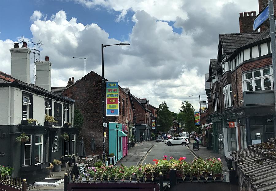 Beech Road Chorlton from Horse and Jockey Photograph by Peter Brighouse ...