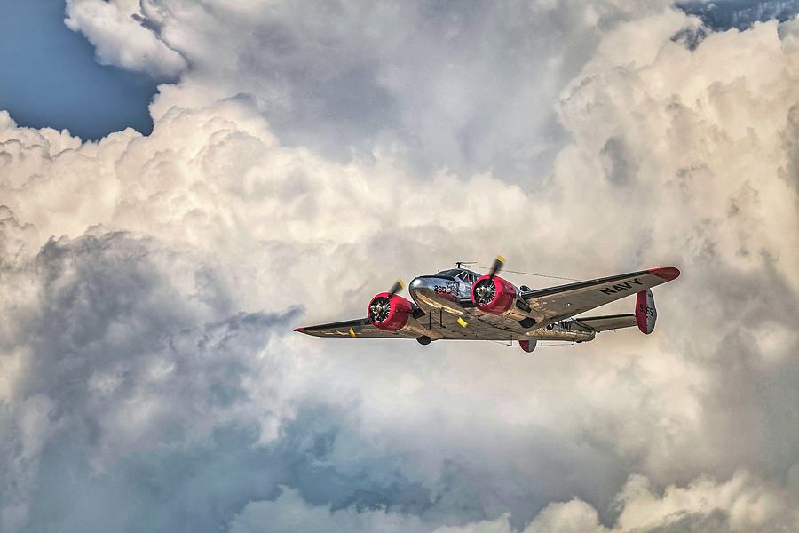 Beechcraft Wwii Warplane Photograph