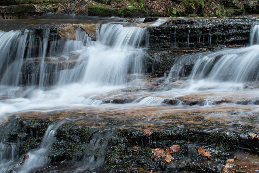 Beecher Creek Falls Photograph by Linda MacFarland Fine Art America