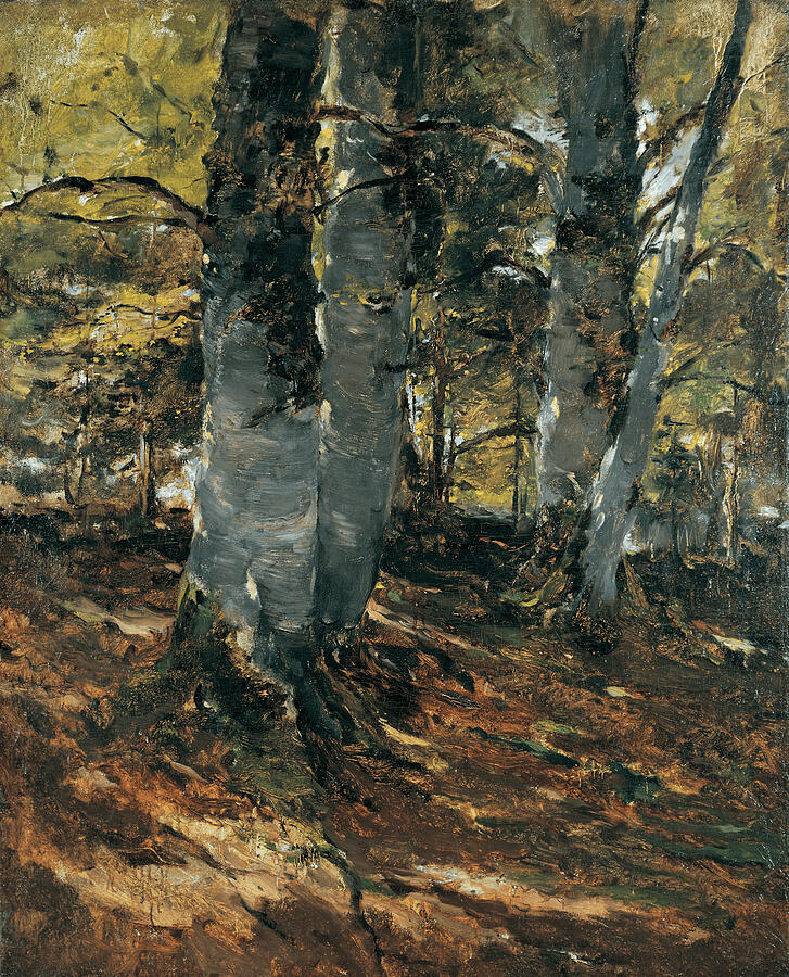 Beechwoods at Polling, Bavaria - Frank Duveneck Digital Art by Samuel HUYNH Beechwoods at Polling, Bavaria - Frank Duveneck Digital Art by Samuel HUYNH