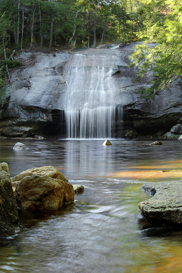 Beede Falls Photograph by White Mountain Images