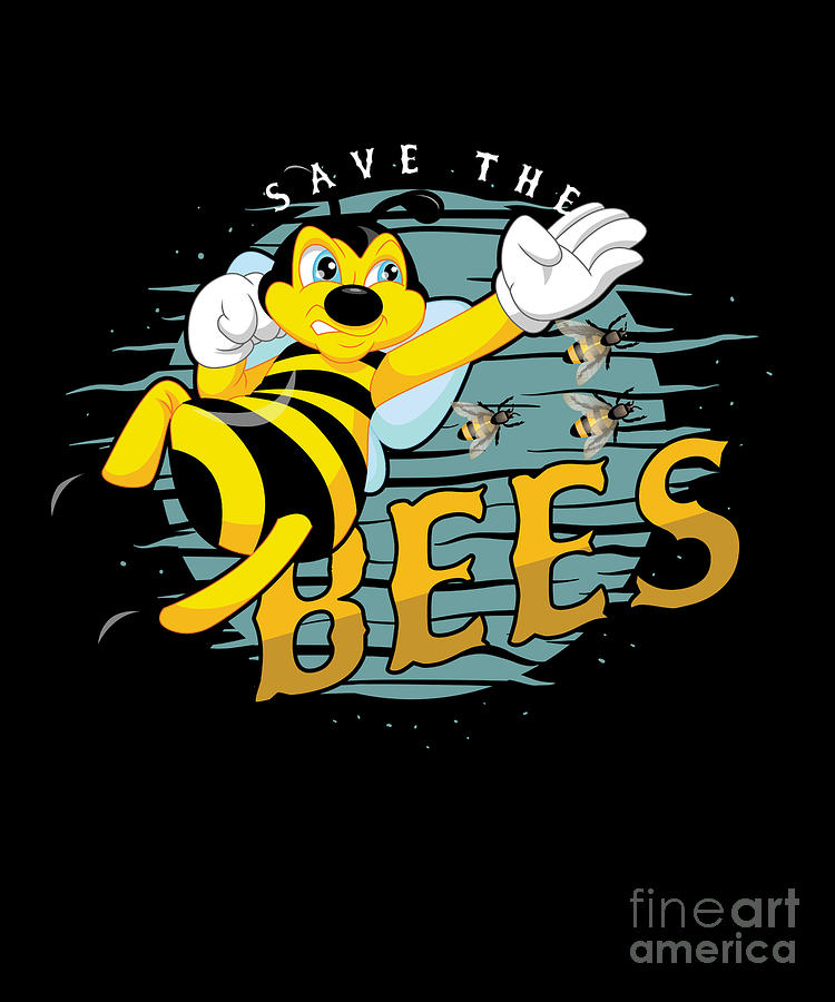 Beekeeper Honey Bee Flower Beehive Save The Bees Gifts T-Shirt by Thomas  Larch - Pixels