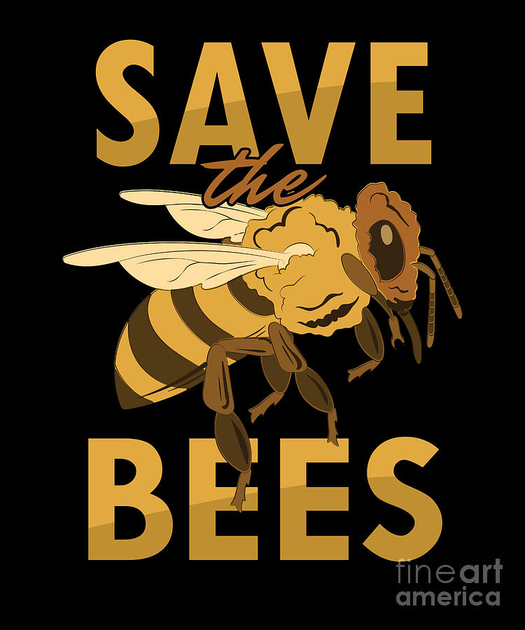 Save The Bees Vintage Retro Graphic Yellow Bee Keeper Outfit Zip Hoodie