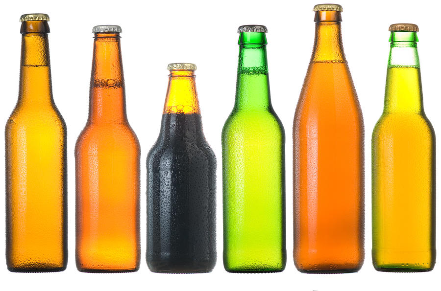 Beer Bottles Photograph by Micropic